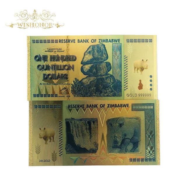 10pcs lot rhinoceros one hundred quintillion dollars zimbabwe 24k gold banknote with uv light for souvenir and collection gifts wmtknh
10pcs lot rhinoceros one hundred quintillion dollars zimbabwe 24k gold banknote with uv light for souvenir and collection gifts wmtknh