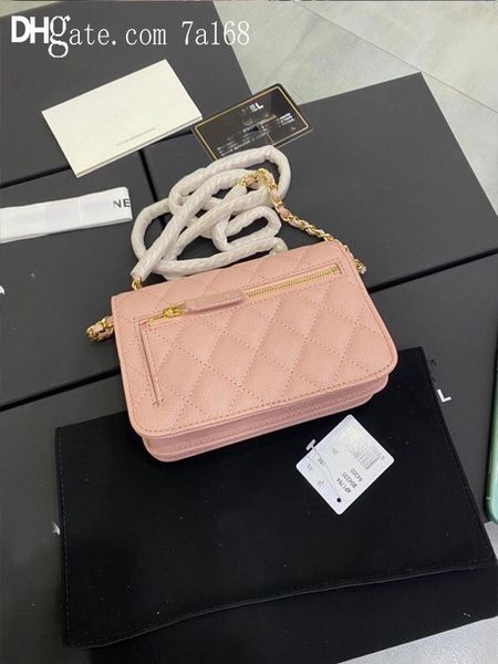 strap shoulder bag for small change mobile phone double inner card position 7a high-end boutique customization, Red;black
strap shoulder bag for small change mobile phone double inner card position 7a high-end boutique customization, Red;black