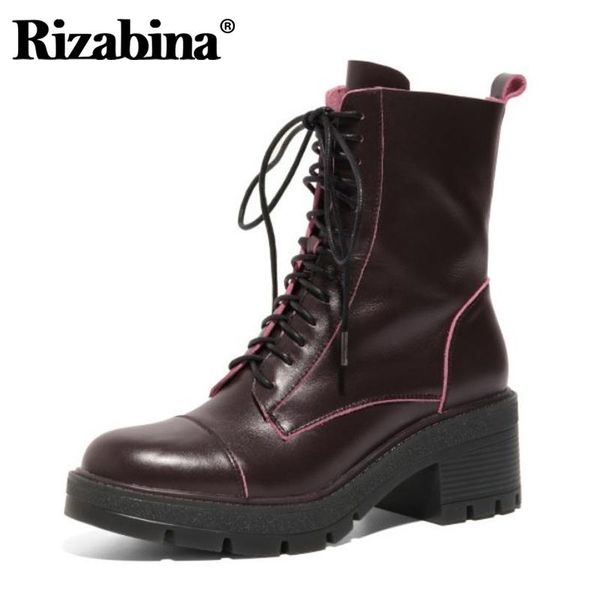 boots rizabina women ankle real leather thick bottom cool short fashion winter shoes woman footwear size 33-40, Black
boots rizabina women ankle real leather thick bottom cool short fashion winter shoes woman footwear size 33-40, Black