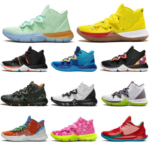 kyrie irving spongebob 5 5s jumpman men basketball shoes friends usa patrick mens trainers sports sneakers size 7-12
kyrie irving spongebob 5 5s jumpman men basketball shoes friends usa patrick mens trainers sports sneakers size 7-12