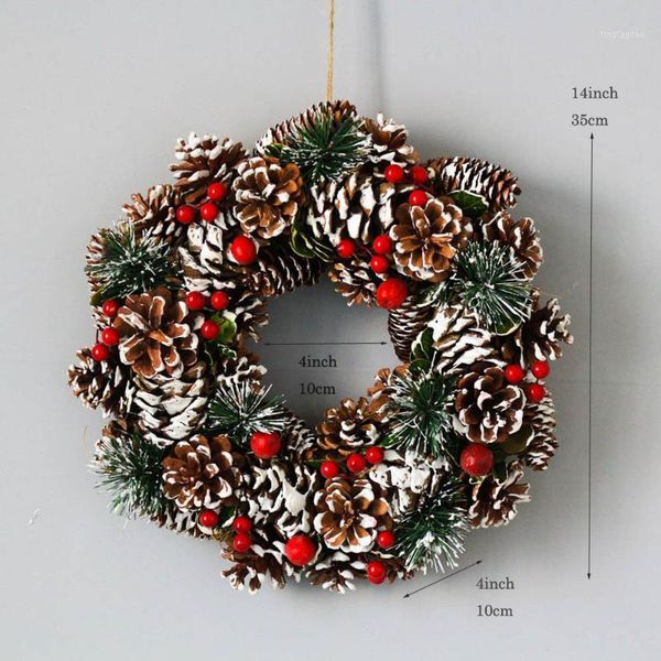 decorative flowers & wreaths natural handmade xmas home decoration winter christmas tree wreath door rustic natal festival party garland red
decorative flowers & wreaths natural handmade xmas home decoration winter christmas tree wreath door rustic natal festival party garland red