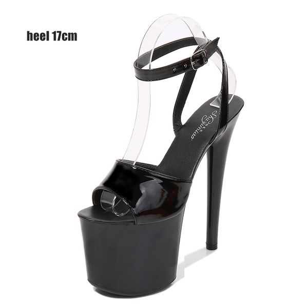 nova menina andando mostrar sapatos de salto alto 17cm 20cm sandlias femininas plataforma fivela cinta rnao, Black
nova menina andando mostrar sapatos de salto alto 17cm 20cm sandlias femininas plataforma fivela cinta rnao, Black