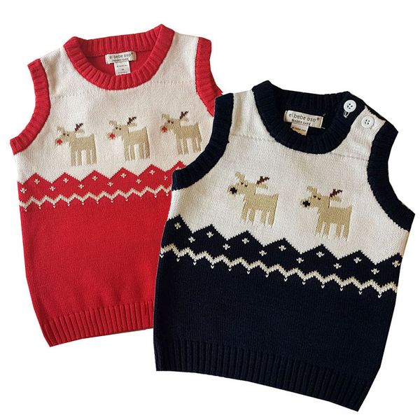 kids knitted baby boy toddler girl cotton warm christmas clothes girls sweater vest moose red 201106, Camo
kids knitted baby boy toddler girl cotton warm christmas clothes girls sweater vest moose red 201106, Camo