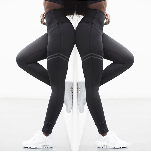 women leggings high waist peach hips gym leggings quick-drying sports stretch fitness pants, Black
women leggings high waist peach hips gym leggings quick-drying sports stretch fitness pants, Black