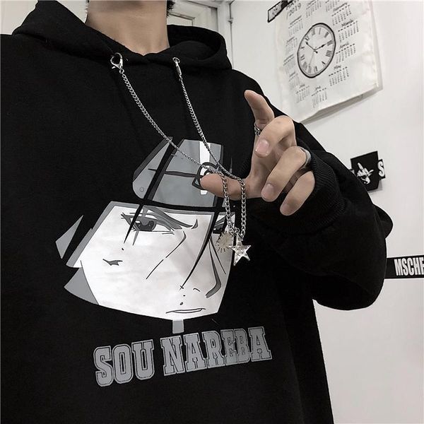 anime naruto hoodeiews winter loose cartoon print male chain plus velvet female japanese streetwear men couple clothes cotton c0127, Black
anime naruto hoodeiews winter loose cartoon print male chain plus velvet female japanese streetwear men couple clothes cotton c0127, Black
