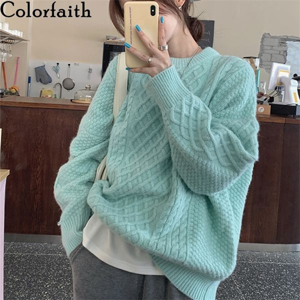 colorfaith new autumn winter women's sweaters pullover warm minimalist korean solid elegant wild ladies pink sw8226 201223, White;black
colorfaith new autumn winter women's sweaters pullover warm minimalist korean solid elegant wild ladies pink sw8226 201223, White;black