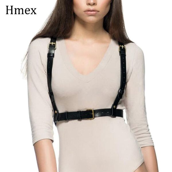 fashion casual suit straps slim waist garter belts women goth faux leather harness body belt suspenders sculpting chest 201120, Black;brown
fashion casual suit straps slim waist garter belts women goth faux leather harness body belt suspenders sculpting chest 201120, Black;brown