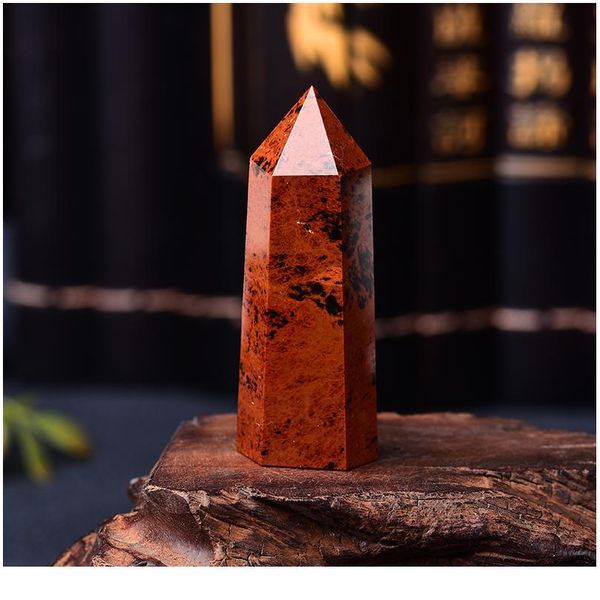 natural red obsidian crystal point healing stone quartz crystal wand red stone 50-80mm for home decoration mineral qylyhr, Black
natural red obsidian crystal point healing stone quartz crystal wand red stone 50-80mm for home decoration mineral qylyhr, Black