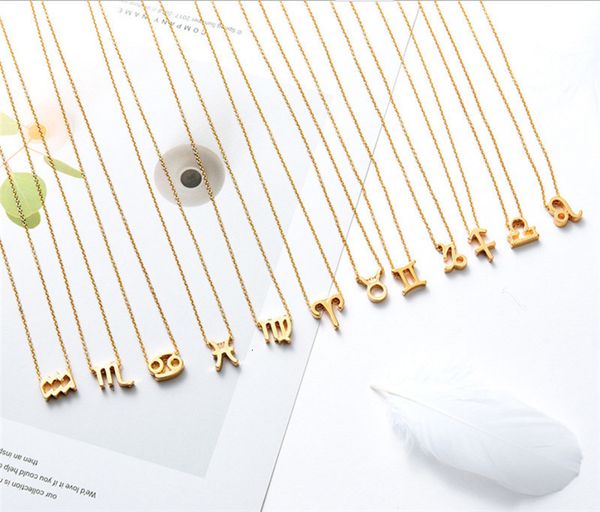 golden pendant beauty12 silver zodiac constellation sign necklace birthday gifts white message card for women girls
golden pendant beauty12 silver zodiac constellation sign necklace birthday gifts white message card for women girls