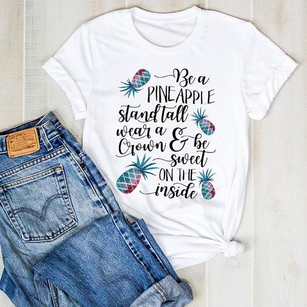 women lady pineapple letter sweet fashion fruit beach ladies summer t tee tshirt womens female shirt clothes graphic t-shirt, White
women lady pineapple letter sweet fashion fruit beach ladies summer t tee tshirt womens female shirt clothes graphic t-shirt, White