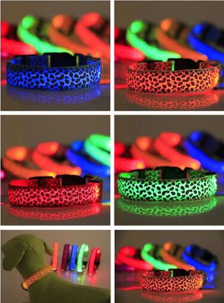 leopard dog necklace glowing led collars light print spotted lines pet dogs cat collar fluorescence necklet trends for pets supplies
leopard dog necklace glowing led collars light print spotted lines pet dogs cat collar fluorescence necklet trends for pets supplies