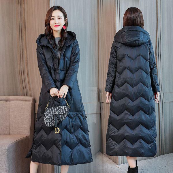 women's down & parkas fashion chinese style long womens parka jackets warm loose winter coat female women puffer jacket plus size hood, Black
women's down & parkas fashion chinese style long womens parka jackets warm loose winter coat female women puffer jacket plus size hood, Black