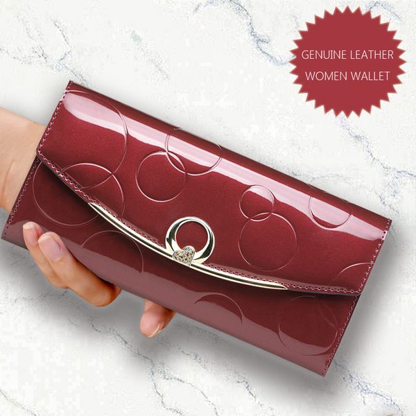 diamond genuine leather wallet women luxury designer patent leather wallets female clutch ladies 3 fold long hasp fashion wallet c0117, Red;black
diamond genuine leather wallet women luxury designer patent leather wallets female clutch ladies 3 fold long hasp fashion wallet c0117, Red;black