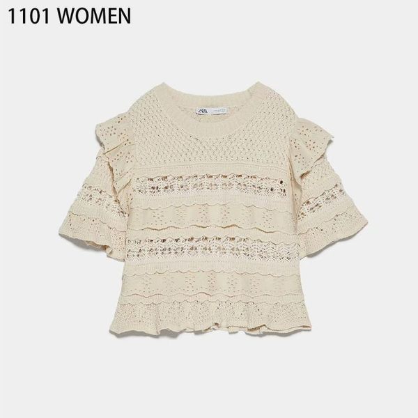 2020 new spring women's beige solid patchwork o-neck short sleeve knitted sweater pullover fashion casual female 1, White;black
2020 new spring women's beige solid patchwork o-neck short sleeve knitted sweater pullover fashion casual female 1, White;black