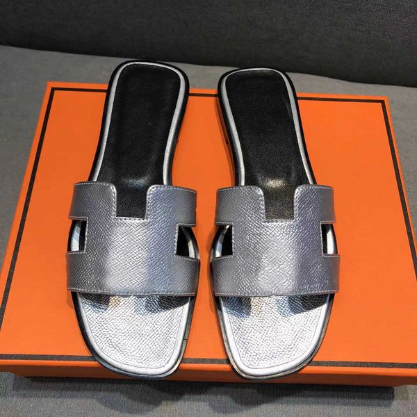 designer women sandals fashion leather slippers summer flat slides ladies beach sandal party wedding slipper with box, Black
designer women sandals fashion leather slippers summer flat slides ladies beach sandal party wedding slipper with box, Black