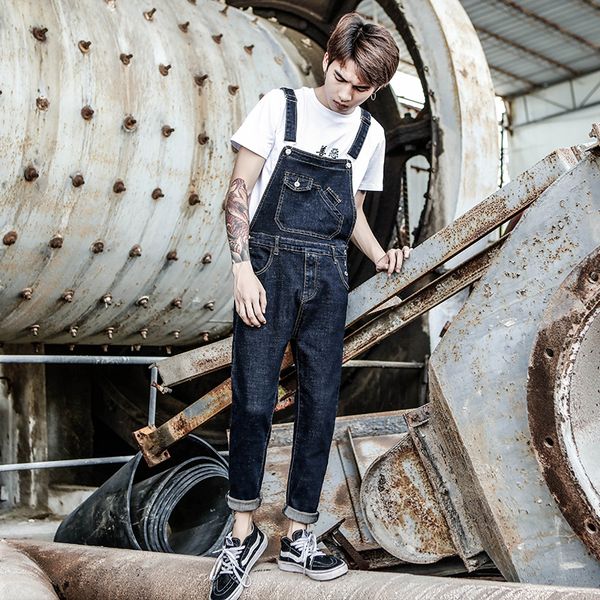 new trend 2020 black personality suspenders from a retro-bib work piece made with male tools korean version of thin jean feet 4r2j, Blue
new trend 2020 black personality suspenders from a retro-bib work piece made with male tools korean version of thin jean feet 4r2j, Blue