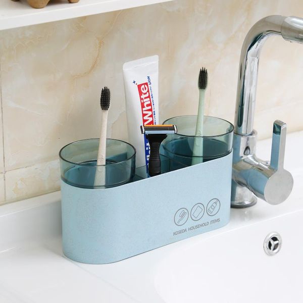 bath accessory set fashion family toothpaste toothbrush holder double cup storage rack bathroom organizer accessories
bath accessory set fashion family toothpaste toothbrush holder double cup storage rack bathroom organizer accessories