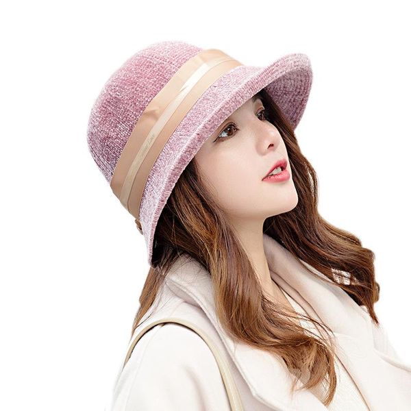 wide brim hats korean style autumn and winter women's corduroy fisherman's hat bow casual fashion street student's bucket, Blue;gray
wide brim hats korean style autumn and winter women's corduroy fisherman's hat bow casual fashion street student's bucket, Blue;gray