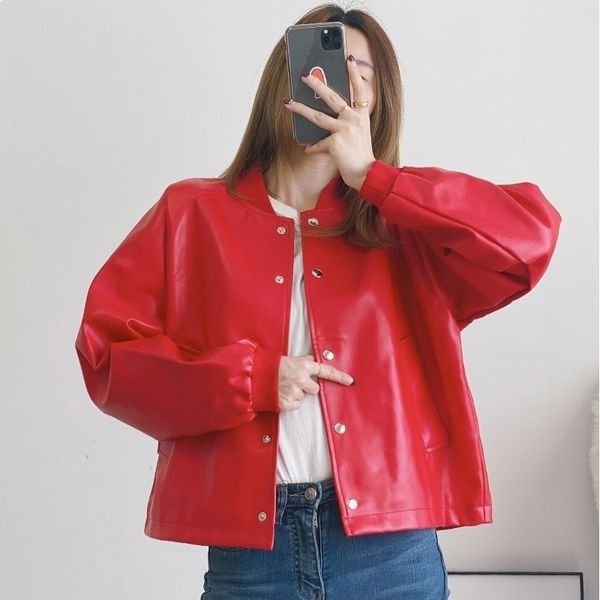 new autumn 2021 of female casual plutonium long black sleeve red for girls streetwear leather jacket outerwear 8myb
new autumn 2021 of female casual plutonium long black sleeve red for girls streetwear leather jacket outerwear 8myb