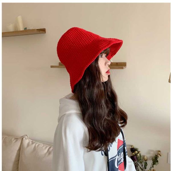 korean style autumn and spring women hat new style soild color vintage fisherman hat female fashion casual bucket kintted, Blue;gray
korean style autumn and spring women hat new style soild color vintage fisherman hat female fashion casual bucket kintted, Blue;gray