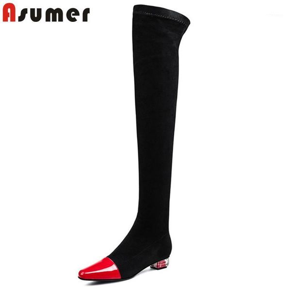 asumer 2021 plus size 34-47 stretch boots women mixed colors transparent heel party wedding shoes women over the knee boots1, Black
asumer 2021 plus size 34-47 stretch boots women mixed colors transparent heel party wedding shoes women over the knee boots1, Black