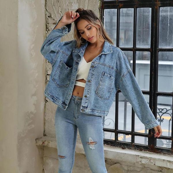 jacket women casual washed blue denim coat chaqueta mujer veste femme kurtka bolerko ceket jaqueta feminina, Black;brown
jacket women casual washed blue denim coat chaqueta mujer veste femme kurtka bolerko ceket jaqueta feminina, Black;brown
