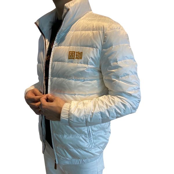 italian gujia men's jacket winter slimming trend handsome white duck down warm standing jacket, the latest counter, Black
italian gujia men's jacket winter slimming trend handsome white duck down warm standing jacket, the latest counter, Black
