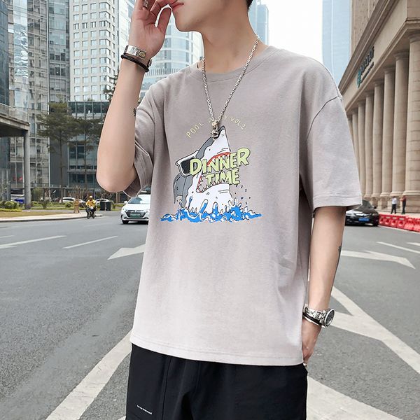 2021 new quality male t-shirt 100% loose crewneck cotton printed knitted tshirt of men cartoon t-shirts k302 s1h7, White;black
2021 new quality male t-shirt 100% loose crewneck cotton printed knitted tshirt of men cartoon t-shirts k302 s1h7, White;black