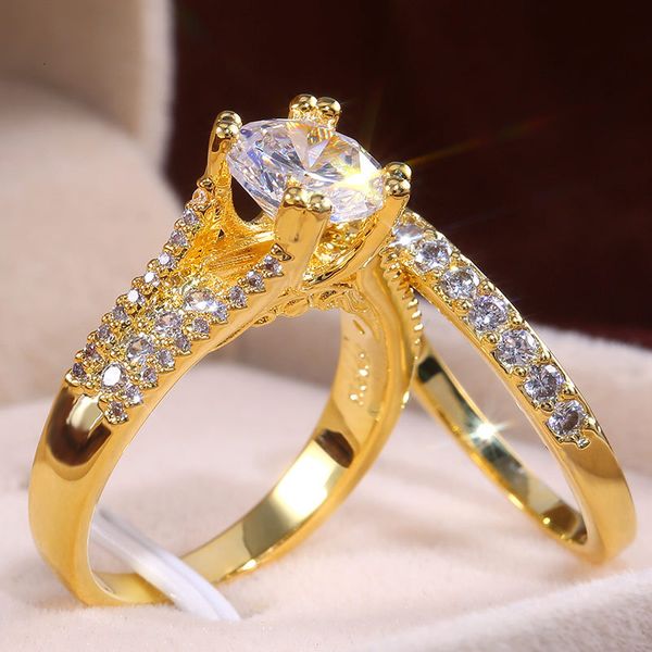 designer gold color sparkling zircon rings set finger ring size 6-10 bague femme girls ladies wedding engagement jewelry, Slivery;golden
designer gold color sparkling zircon rings set finger ring size 6-10 bague femme girls ladies wedding engagement jewelry, Slivery;golden