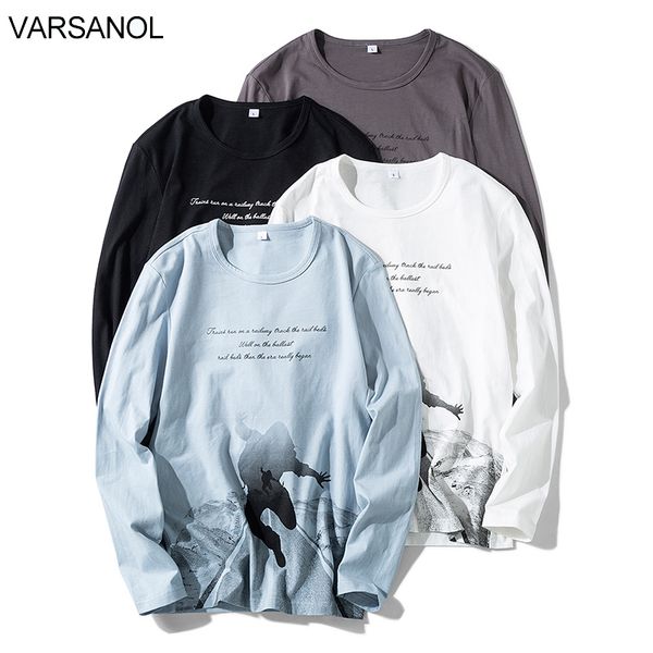 long sleeve t shirts men clothing autumn printed picture mens tees funny fashion white tshirt for men new arrival, White;black
long sleeve t shirts men clothing autumn printed picture mens tees funny fashion white tshirt for men new arrival, White;black
