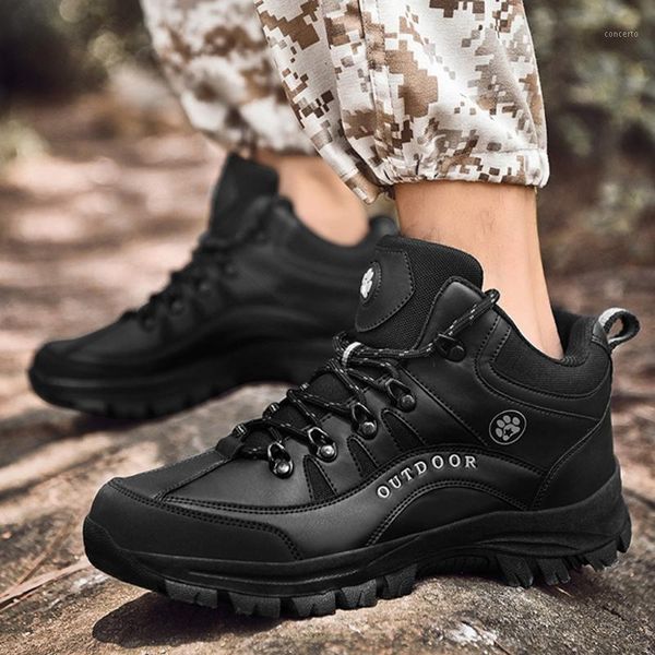 men shoes winter boots men outdoor non-slip sport shoes lace-up desert mountaineering boots male casual sneakers work1, Black
men shoes winter boots men outdoor non-slip sport shoes lace-up desert mountaineering boots male casual sneakers work1, Black