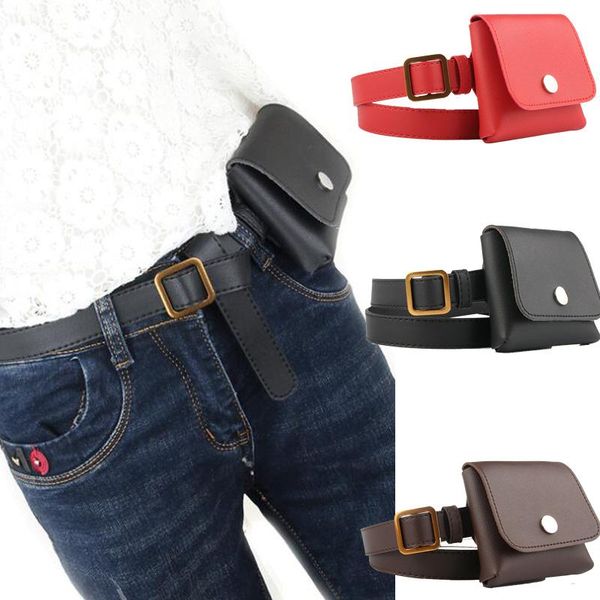 fashion harajuku female belt bag phone pouch bags women belt leather waist bag body bandage waist metal women, Black;brown
fashion harajuku female belt bag phone pouch bags women belt leather waist bag body bandage waist metal women, Black;brown