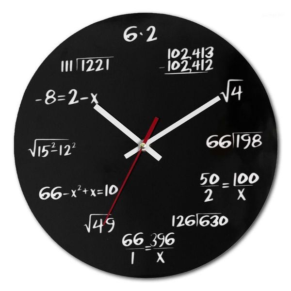 unique silent math wall clock polytechnic of mathematical equations digital watch bedroom home decor qx2e1
unique silent math wall clock polytechnic of mathematical equations digital watch bedroom home decor qx2e1