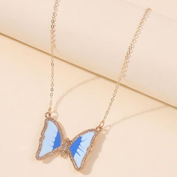 butterfly pendant necklace for women vintage gold color long clavicle chains gothic butterfly choker jewelry accessories gift, Silver
butterfly pendant necklace for women vintage gold color long clavicle chains gothic butterfly choker jewelry accessories gift, Silver