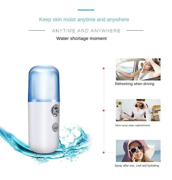 small nano spray water replenishing instrument sprayer portable handheld humidifier nano mist sprayer
small nano spray water replenishing instrument sprayer portable handheld humidifier nano mist sprayer