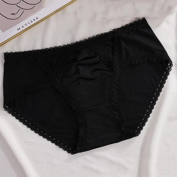 women's panties product temptation lace female stitching ice silk mid-waist hollow breathable briefs, Black;pink
women's panties product temptation lace female stitching ice silk mid-waist hollow breathable briefs, Black;pink