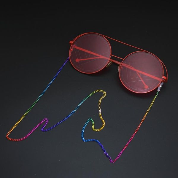 2020 chic fashion rainbow color metal glasses chain sports sunglasses chains holder for women men eyewear accessories h bbyixf
2020 chic fashion rainbow color metal glasses chain sports sunglasses chains holder for women men eyewear accessories h bbyixf