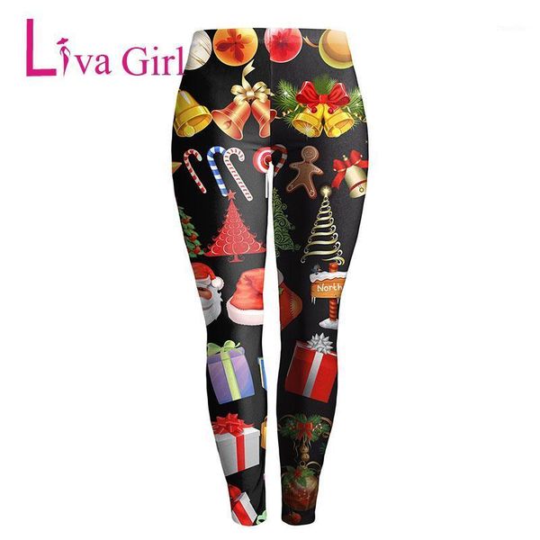 liva girl christmas leggings for women casual print elasticity skinny push up legging spandex trouser stretchy pants trees bell1, Black
liva girl christmas leggings for women casual print elasticity skinny push up legging spandex trouser stretchy pants trees bell1, Black