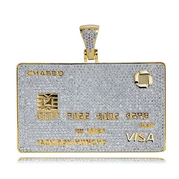 iced out visa diamond credit card pendant necklace 18k gold plated mens hiphop bling jewelry gift najgf, Silver
iced out visa diamond credit card pendant necklace 18k gold plated mens hiphop bling jewelry gift najgf, Silver