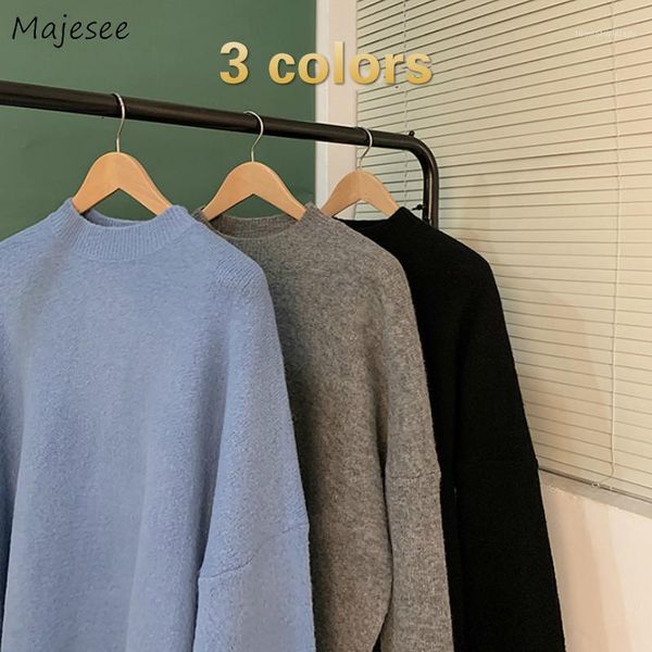 men's sweaters men pullover solid simple all-match oversize knit sweater male side-slit couples loose casual comfortable korean style c, White;black
men's sweaters men pullover solid simple all-match oversize knit sweater male side-slit couples loose casual comfortable korean style c, White;black