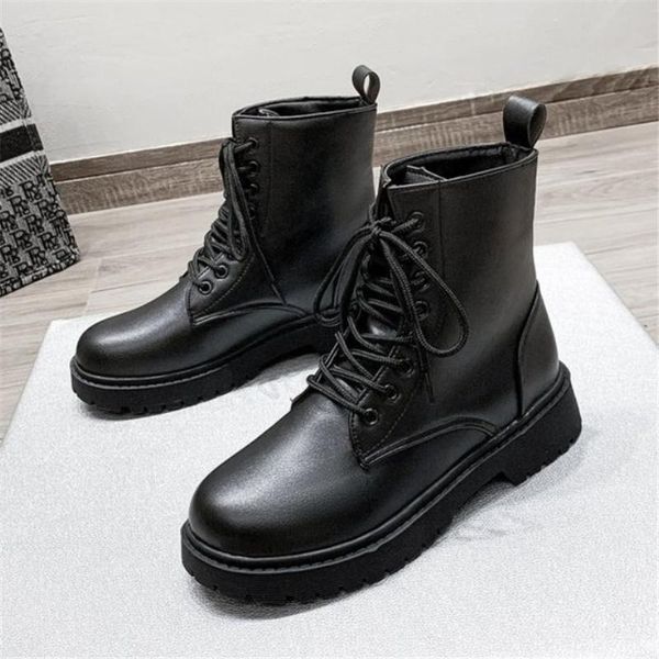 2021 winter women ankle fashion boots lace up women round toe short boots low heel ankle botas mujer, Black
2021 winter women ankle fashion boots lace up women round toe short boots low heel ankle botas mujer, Black