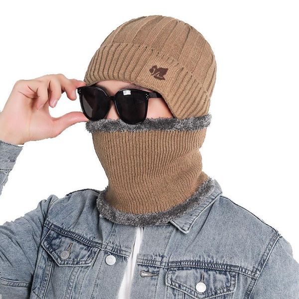 2 pieces winter beanie hat&scarf set men women thick warm knitting plush lining hat and scarf windproof bonnet homme hiver, Blue;gray
2 pieces winter beanie hat&scarf set men women thick warm knitting plush lining hat and scarf windproof bonnet homme hiver, Blue;gray