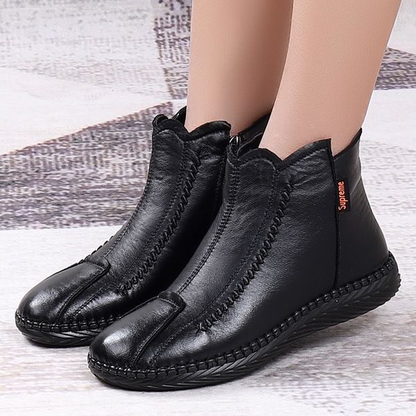 2020 2020 retro news for women's boot sale anti-slip winter shoes ankle boots of large size mujer zapatos yvbk, Black
2020 2020 retro news for women's boot sale anti-slip winter shoes ankle boots of large size mujer zapatos yvbk, Black