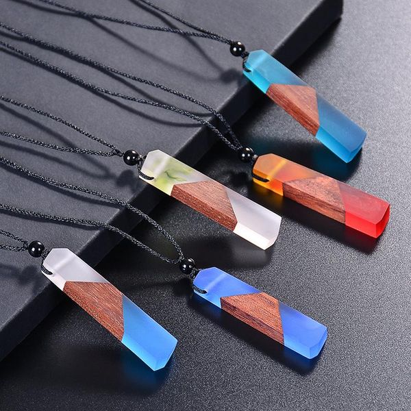pendant necklaces hiyong fashion handmade vintage resin wood woven rope adjustable chain long wooden pendants necklace jewelry gift, Silver
pendant necklaces hiyong fashion handmade vintage resin wood woven rope adjustable chain long wooden pendants necklace jewelry gift, Silver