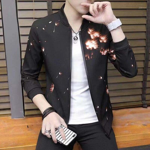 jacket men's 2020 casual men spring autumn trend handsome coat slim printing clothes 7111, Black;brown
jacket men's 2020 casual men spring autumn trend handsome coat slim printing clothes 7111, Black;brown