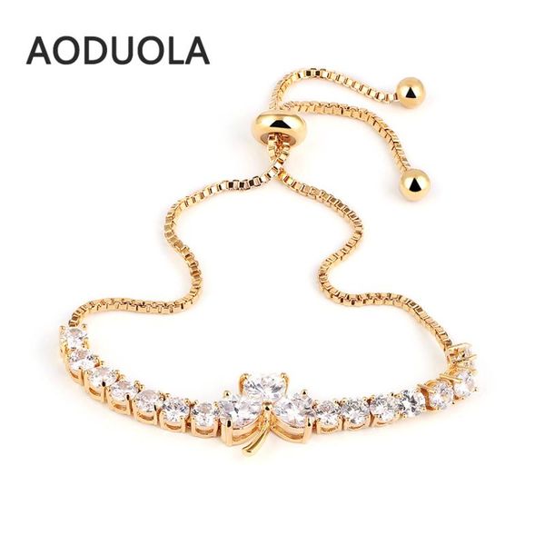 3 color jewelry cz charms rhinestones bracelet fine cloverbracelet gift for women bracelets fashion summer style, Golden;silver
3 color jewelry cz charms rhinestones bracelet fine cloverbracelet gift for women bracelets fashion summer style, Golden;silver