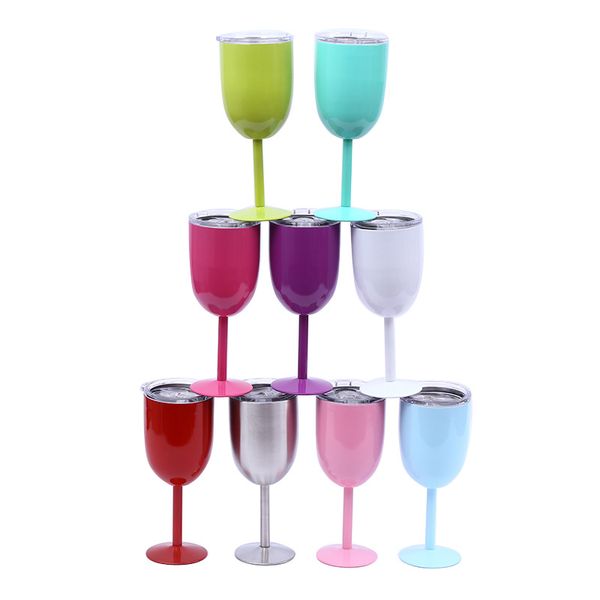 10oz wine tumbler stainless steel wine glass goblet double walled vacuum insulated unbreakable cup drinkware sea shipping dda55
10oz wine tumbler stainless steel wine glass goblet double walled vacuum insulated unbreakable cup drinkware sea shipping dda55