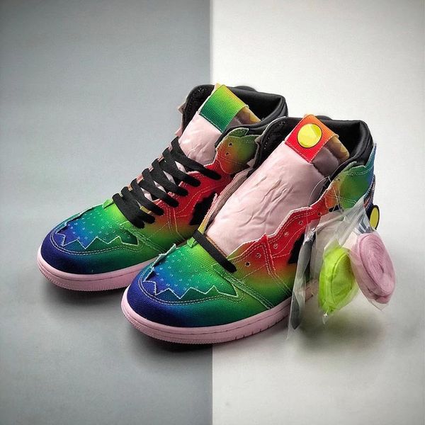 j balvin 1s high og mens basketball shoes jumpman 1 colores y vibras tie dye multi-color rainbow pink mens trainers sports sneakers, White;red
j balvin 1s high og mens basketball shoes jumpman 1 colores y vibras tie dye multi-color rainbow pink mens trainers sports sneakers, White;red