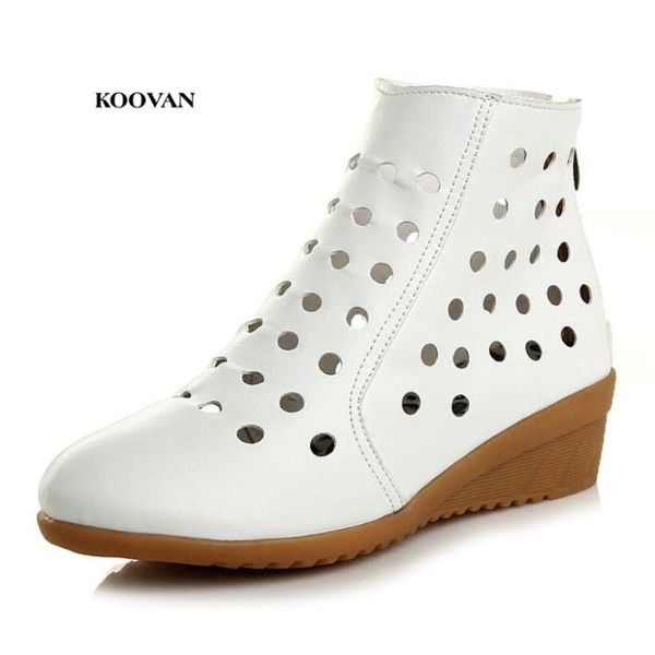 koovan women's summer boots 2020 spring hollow leather wedges leather boots summer shoes hole cool sandals soft bottom mather, Black
koovan women's summer boots 2020 spring hollow leather wedges leather boots summer shoes hole cool sandals soft bottom mather, Black