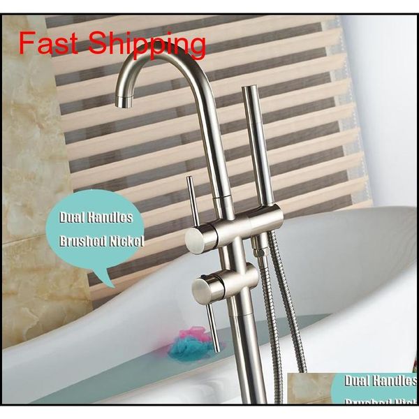 wholesale and retail solid brass brushed nickel bathroom tub faucet standing tub filler w/ brass ha jllpca bdefight
wholesale and retail solid brass brushed nickel bathroom tub faucet standing tub filler w/ brass ha jllpca bdefight
